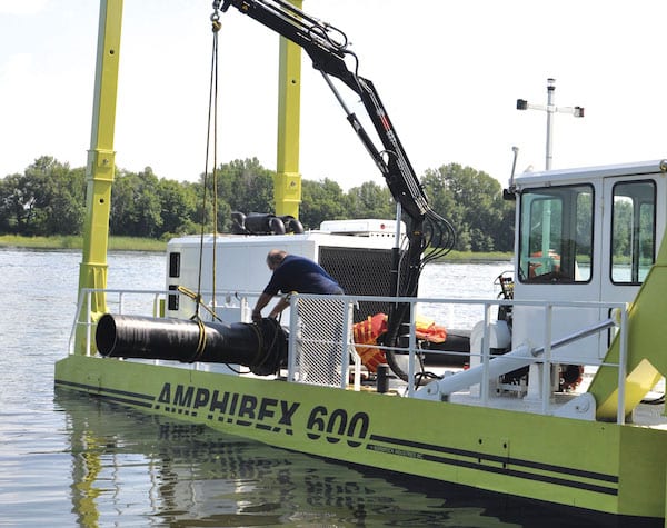 AMPHIBEX | La gamme de dragueuses amphibies la plus polyvalente et la plus complète au monde