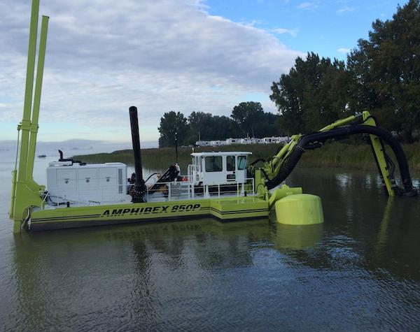 AMPHIBEX | La gamme de dragueuses amphibies la plus polyvalente et la plus complète au monde