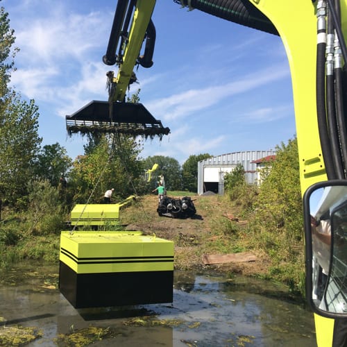 AMPHIBEX | La gamme de dragueuses amphibies la plus polyvalente et la plus complète au monde